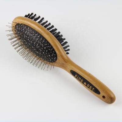 China Hot Selling Double Sides Dog Brush Viable In Mediume Size for sale