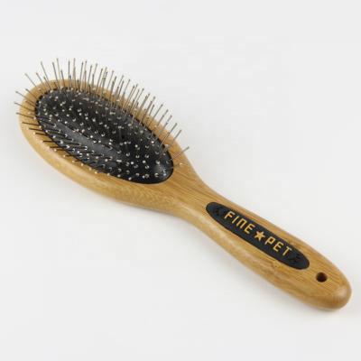 China Cheap Bamboo Hair Brush Viable For Dog In Small Quantity for sale
