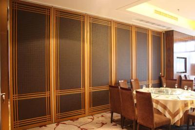 Китай MDF Огнеупорная подвижная акустическая перегородка 52DB продается