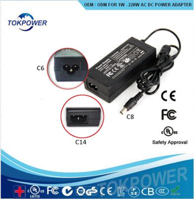 China Desktop Power Adapter Power Supply 12v 24v 60W / Medical Universal Ac To Dc Power Adapter for sale