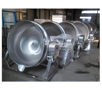 China Farms Vacuum Sugar Coated Kettle Mix Cooking Pot Sauce Mix Kettle Coated Pot for sale