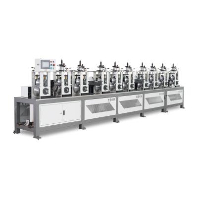 China Making Paper Edge Board YJ-S60-V High Speed Paper Corner Protector Machine 60M/MIN for sale