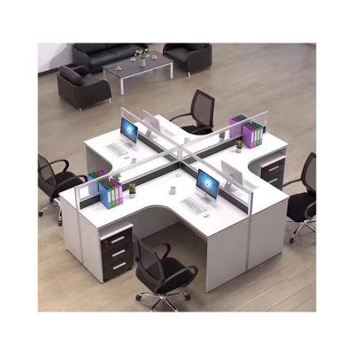 China Modern Most Popular Computer Employees Office Staff Table for sale