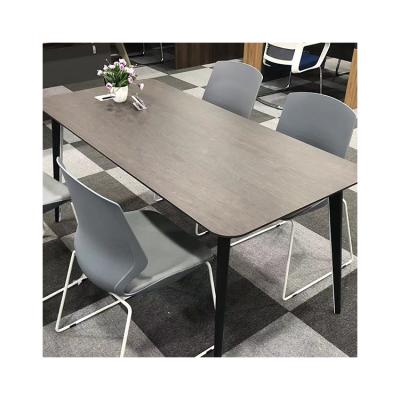China 2022 New Arrival Large Modern Meeting Luxury Steel Conference Table for sale
