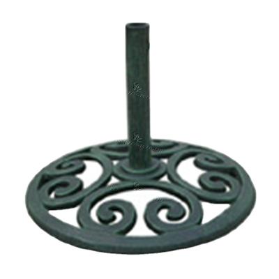 China Traditional Cast Iron 20kgs Sunshade Stand for sale