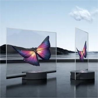 China Desktop Type Transparent OLED Screen Display Multifunctional OEM for sale