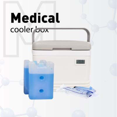 Chine Petit refroidisseur portable blanc pour les médicaments avec poids net de refroidisseur de 1,6 kg ± 5% à vendre