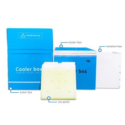 Chine Bonne performance VIP + PU boîte de refroidisseur d'isolation fournisseur OEM y compris le pack de glace à vendre
