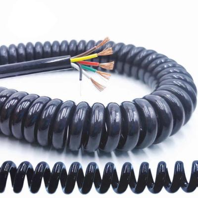 China Industrielle Steuerungskabel mit Kupferdraht und PVC/PE/PP/PU/TPE Isolierfederleitung zu verkaufen