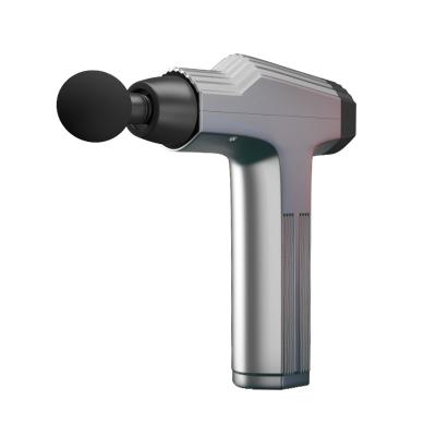 China Relax Muscle Massager 20 Speed New Design Low-noise Vibration Muscle Massage Gun 2021 for sale