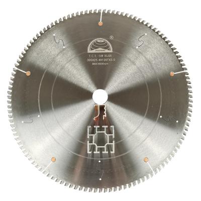 China Saw Blade For Cutting Quality Assurance 305mm Aluminum Aluminum Profile 120T And Aluminum Alloy Cutting Saw Blade For Industrial Use for sale