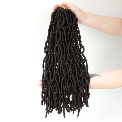 China X-TRESS Factory Price Synthetic Curly Locs Crochet Afro Braids Hair Bundle For Women Heat Resistant Synthetic Hair Braiding Extensions for sale