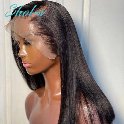 China Hd Ombre Hair Wigs 613 Silky Straight Wave 250 Density Brazilian Blonde Curly Ombre Colored Bob Lace Frontal Wig Closure 360 For Black Women for sale