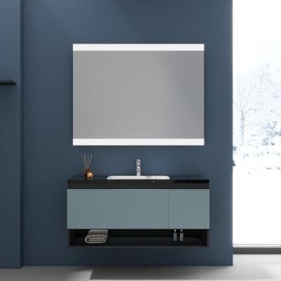 China Square LED Bathroom Mirror IP44 Rated Fog Free Energy Efficient For Hotel or Home for sale