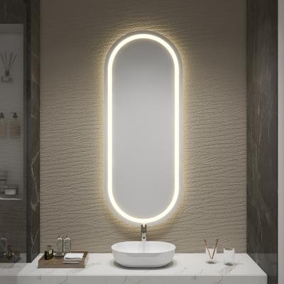 중국 맞춤형 벽에 장착 된 LED 욕실 바니티 라이트 아크릴 디퓨저 및 호텔 게스트 욕실을위한 부드러운 환경 빛 판매용