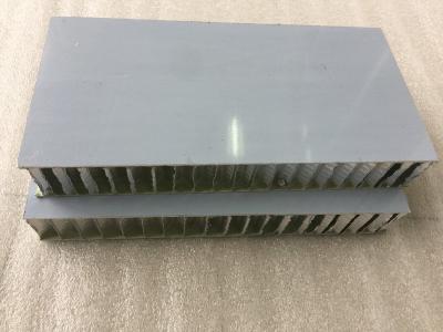 China Do painel composto de alumínio do favo de mel da pintura branca de PVDF/FEVE isolação sadia à venda