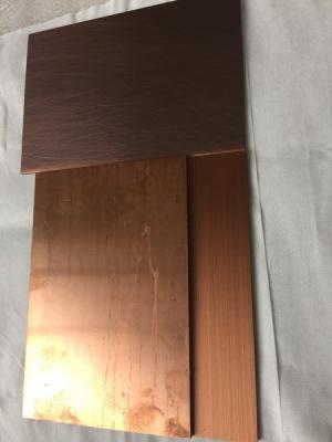 Chine Le métal de cuivre d'isolation phonique lambrisse l'épaisseur de 4mm pour la toiture métallique à vendre