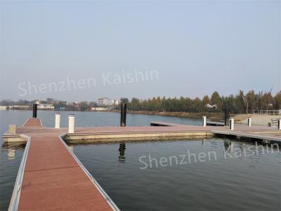 Chine Couchette de flottement en aluminium de bateau de dock flottant marchant le dock durable de Marine Floating Docks Custom Floating pour le club de yacht à vendre