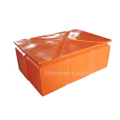 Cina HDPE modulare 600kgs di Marine Floating Docks Cube del polietilene di plastica in vendita