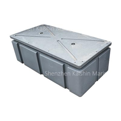 Cina Cubo modulare della schiuma del bacino galleggiante ENV del polietilene di plastica grigio in vendita