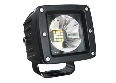 China Dual Color Square Automotive Led Work Light , 663lm 16w Cree Led Offroad Lights for sale