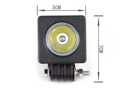 China 6000k Heavy Duty LED Vehicle Work Light Waterproof Square 20 Degree Flood Beam for sale