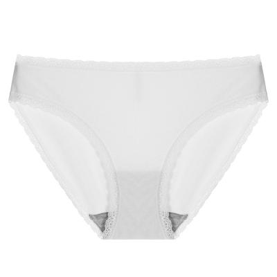 China 2021 new arrival cotton breathable panties for girls with brief G - string laceband for women's panties underwear for sale