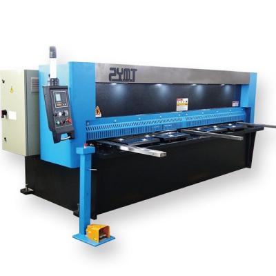 China Construction works /QC-8x3200 Plegadora hydraulic guillotine metal shear cutting machine hydraulic guillotina for sale