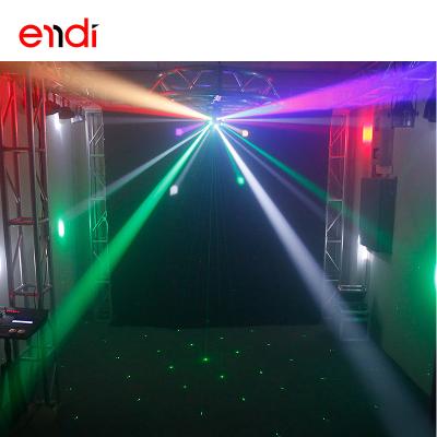 China 16 hole beam+green laser ENDI 17 hole starry laser nightclub light with colorful beam ceiling lights disco and party on display for sale