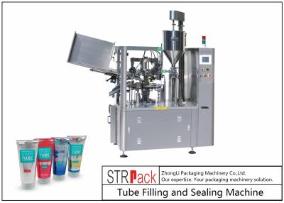 Chine Remplissage automatique de tube et machine de scellage pour la crème/miel/shampooing de main à vendre