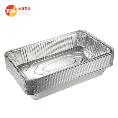 China Length 30-600mm Aluminum Foil Lunch Box >0.05mm Thickness Perfect For Demands for sale