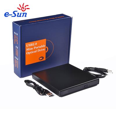 China External USB2.0 SATA External HDD/ODD External DVD ROM CD-ROM High Speed Plastic Enclosure for sale