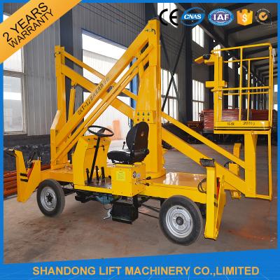 Chine Les 4 roues automatiques ont articulé l'ascenseur monté sur véhicule de boom pour le travail aérien de 8m - de 14m à vendre