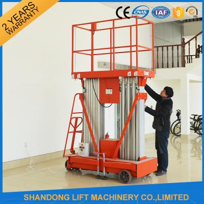 China 4 - 20 m Telescopic Boom Lift Rental , Aluminium Aerial Man Lift Elevated Working Platforms for sale