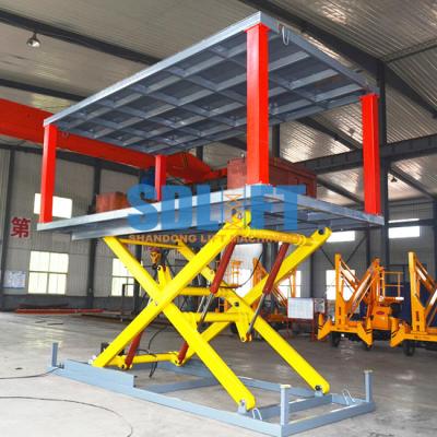 Chine système empilable de stationnement de voiture de plate-forme de 3ph 5t double à vendre