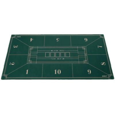 China Exquisitely Designed Custom Rubber Table Non-slip and Waterproof Mat Poker Mat Desk Poker Mat for Poker Table Game Top for sale