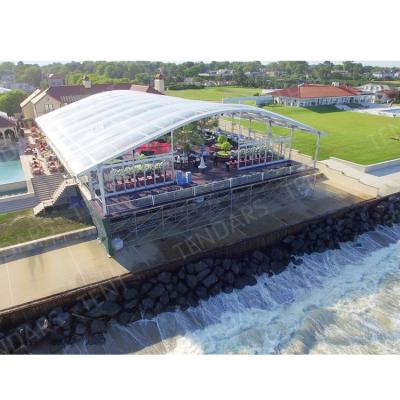 China Outdoor party/expo/sport/storage etc.. China Guangzhou large clear span structure 1000 guests arcum marquee tents for outdoor banquet event for sale