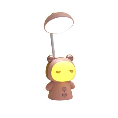 China USB Switch Night Light Multicolor Decorated Cartoon Fuwa Led Table Lamp Dimmable Night Light Usb Charging Gift For Kids for sale