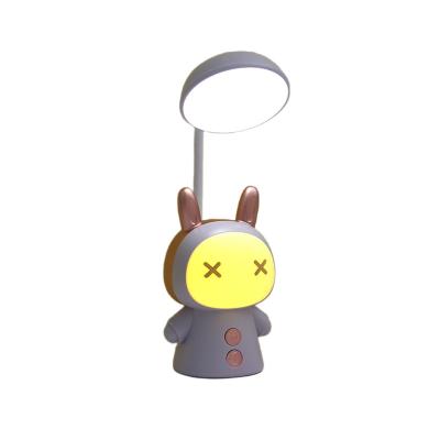 China USB Switch Night Light Learning Light Decorated Cartoon Fuwa Led Table Lamp Night Light Dimmable Usb Charging Cute And Popular Gift For Kids for sale