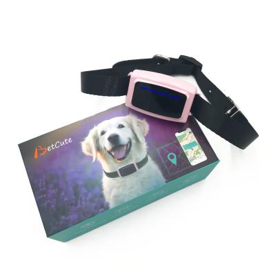 China Ip67 Smart Waterproof Pet Gps Tracker Realtime Tracking With Night Light Te koop