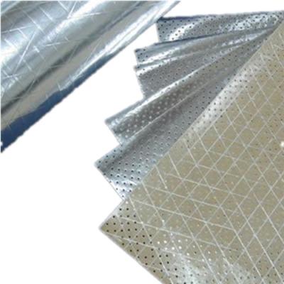 중국 Customized Perforated Foil Facing Material Acoustic Insulation 100m 300m 1000m Length 판매용