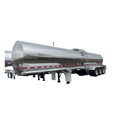 Chine Cisterne à combustible inoxydable semi-remorque à deux et trois essieux Cisterne de transport semi-remorque à vendre
