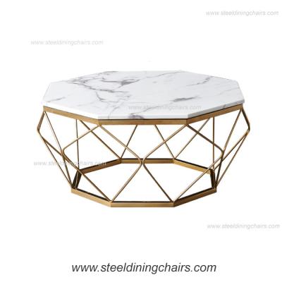 China Diamond 40cm 89cm Tempered Glass Stainless Steel Coffee Table for sale