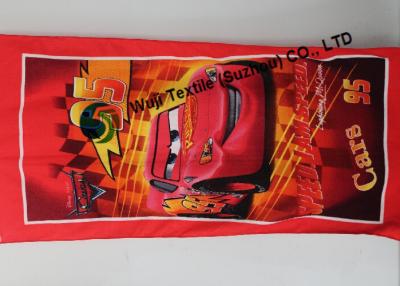 China Microfiber Oversized Beach Towels, Cartoon Cute Bath Towels Cars for sale