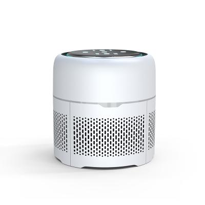 China Air Ionizer + Hepa Filter 2022 New Design Indoor Air Cleaner Hepa Filter Small Mini Air Purifier Home for sale
