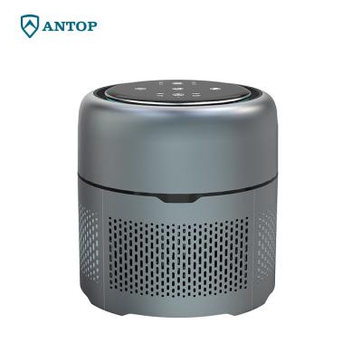 China UV Sterilization Round Design Remove Formaldehyde Odors Negative Ions Hepa Air Filter Air Filter For Home for sale