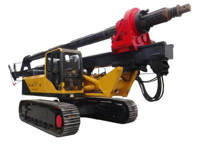 Cina 30m profondità Crawler montato rotante perforazione macchina 205 cavalli Potenza del motore diesel in vendita
