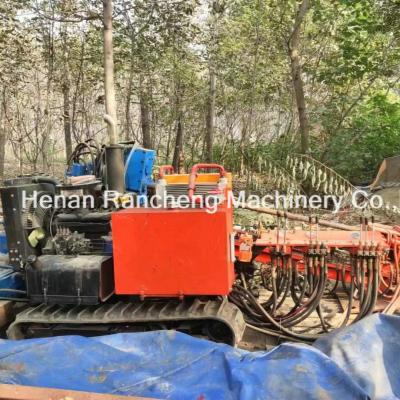 Cina 60-80m Depth Small Hydraulic Thrust Boring Machine With 32HP Diesel Engine in vendita