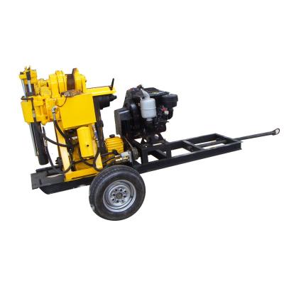 China Máquina de perforación hidráulica de 200 metros de profundidad para pequeños agujeros Mutil Funcional con motor diesel de 20 CV en venta