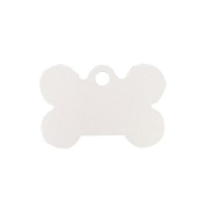 China Custom Factory Customization Stainless Steel Sublimation Silver Dog Tag Necklace for sale